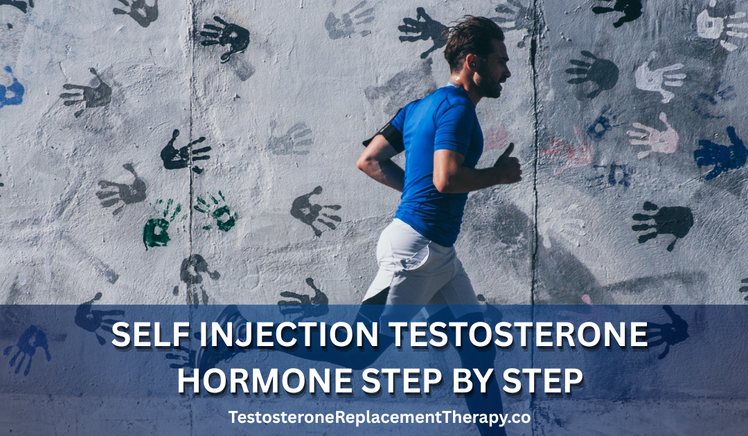 Self injection testosterone hormone step by step