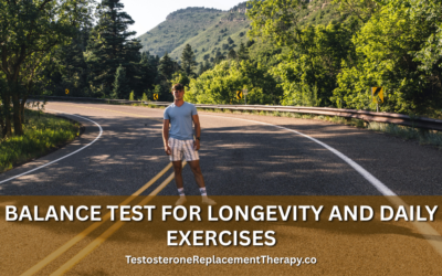 Balance test for longevity and daily exercises