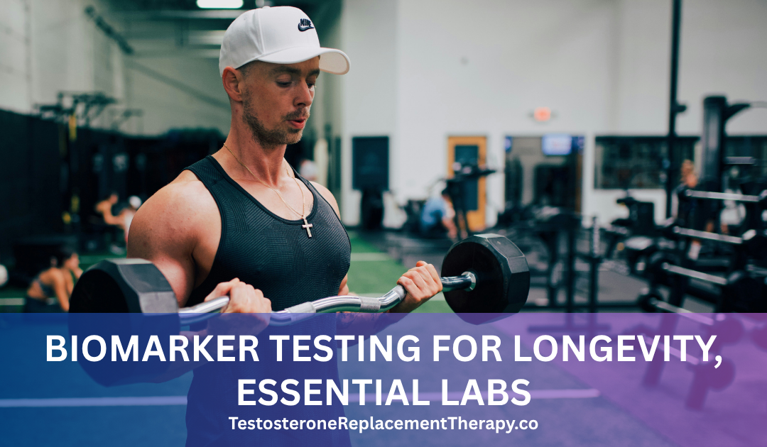 Biomarker testing for longevity, essential labs
