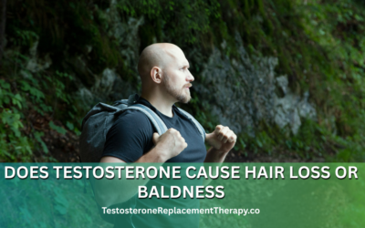 Does testosterone cause hair loss or baldness