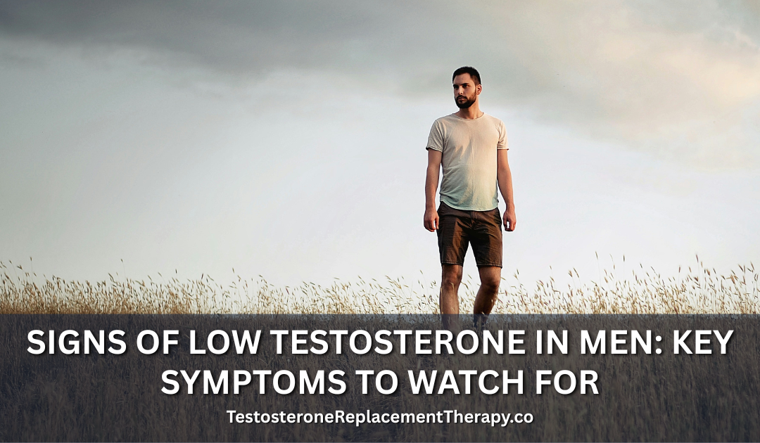 Signs of Low Testosterone in Men: Key Symptoms to Watch For