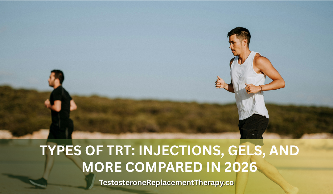 Types of TRT: Injections, Gels, and More Compared in 2026