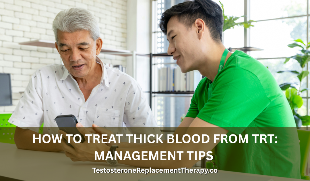 How to Treat Thick Blood from TRT: Management Tips for 2026